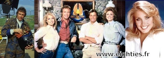 ANNEES, Années, 80, 80's, eighties, fall, guy, l'homme qui tombe à pic, a pic, lee Major, Heather Thomas, nostalgie, serie, feuilleton, souvenirs